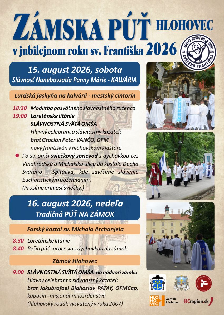 Zámska púť 2026